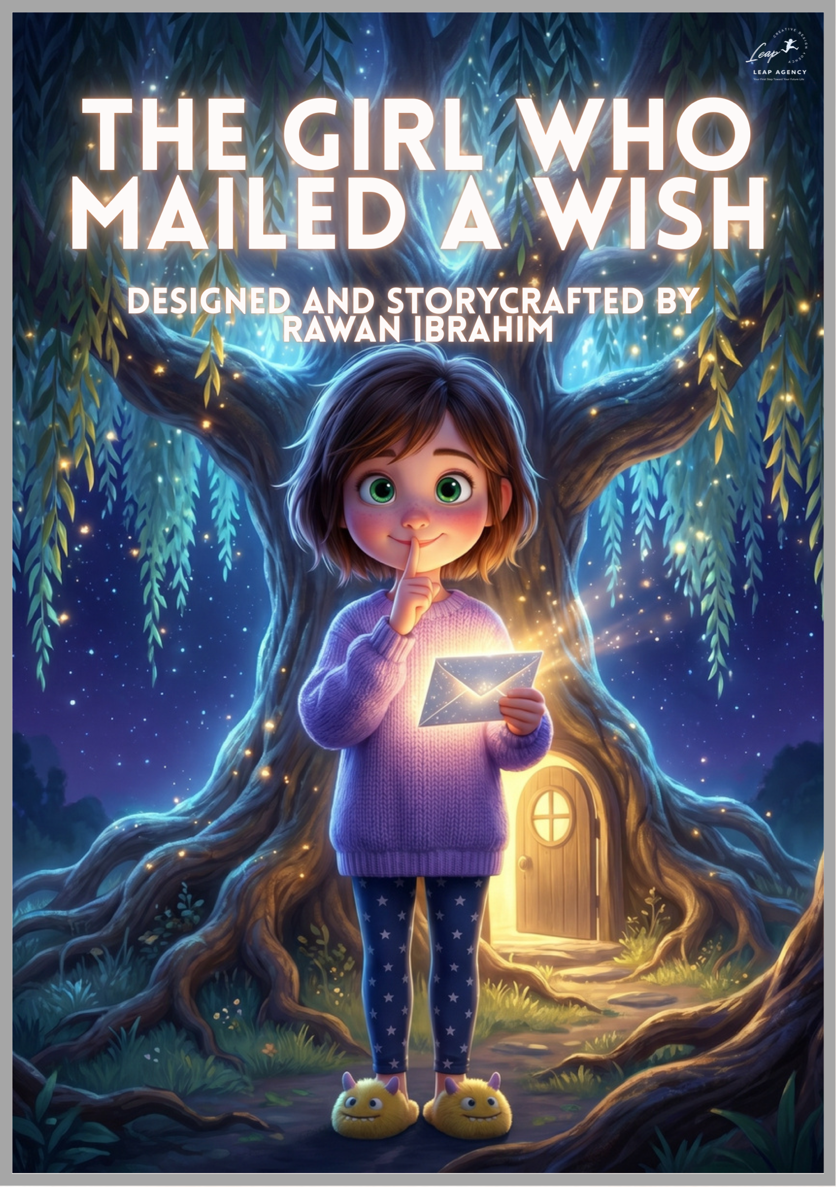 The Girl Who Mailed a Wish — book cover